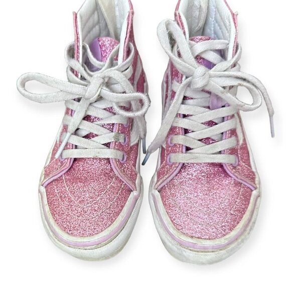 Vans Pink Glitter Hi Tops · 10.5 - Picture 2 of 7